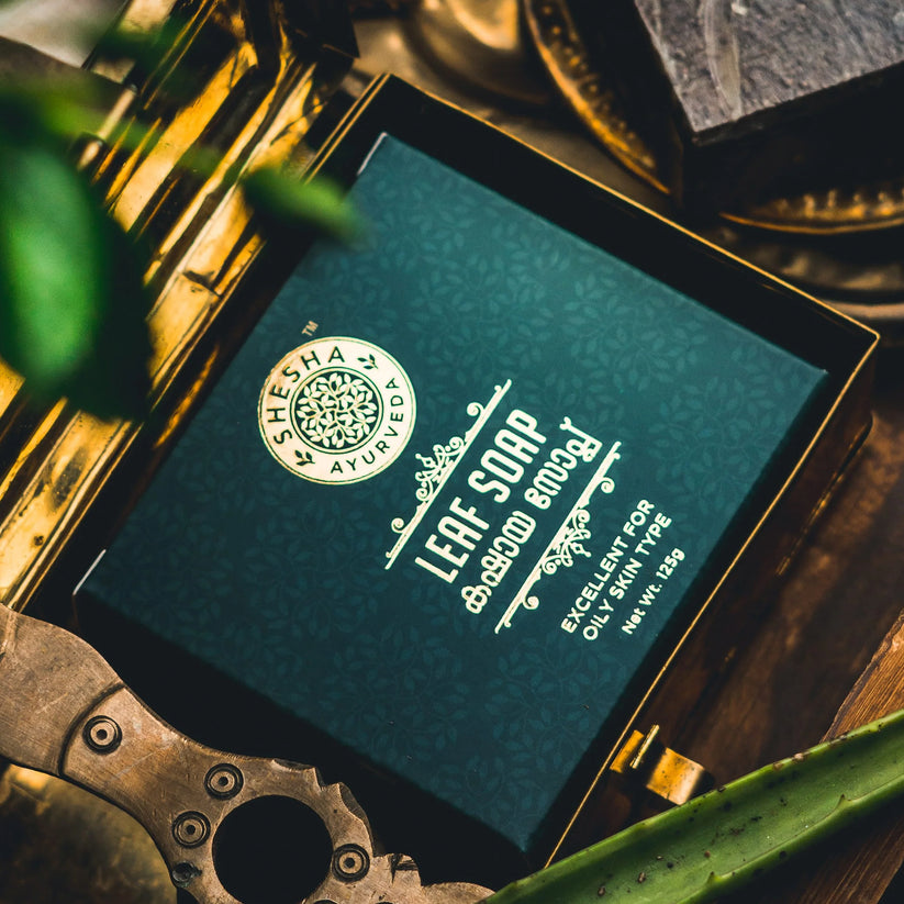 Blattseife – Sanfte ayurvedische Kräuterseife