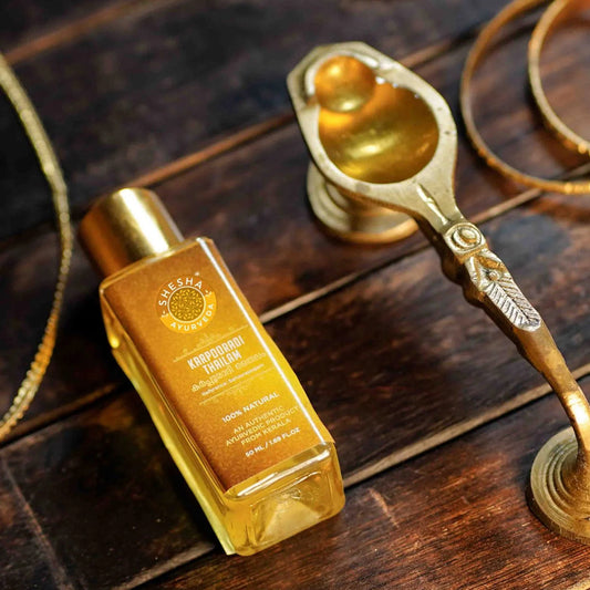 Karpooradi Thailam – Kühlendes ayurvedisches Massageöl