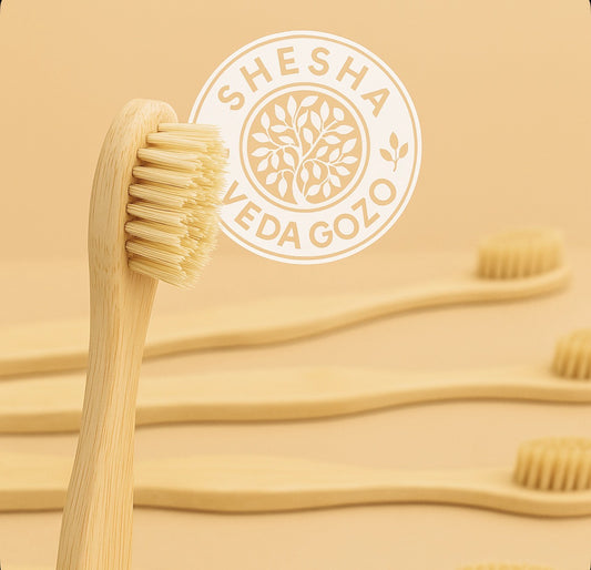100% plastic free Bamboo toothbrushes