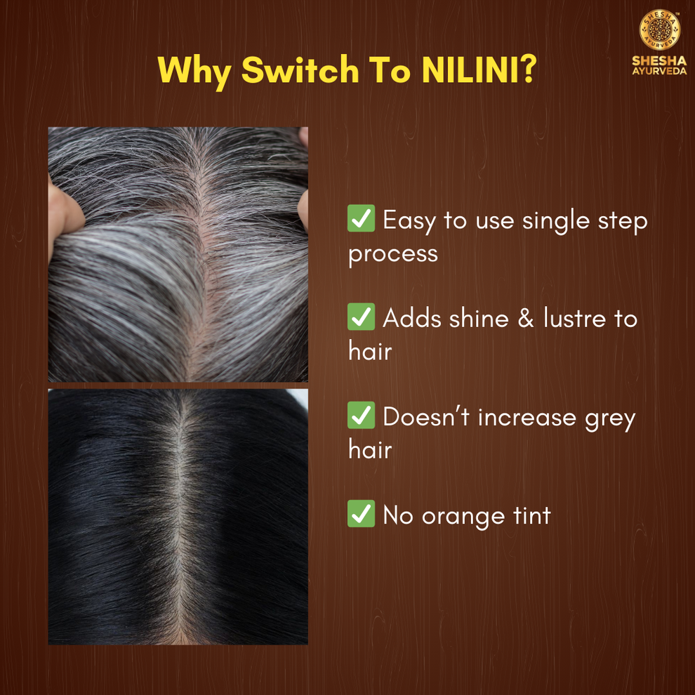 Nilini Ayurvedic Hair Color – Dark Brown 40G