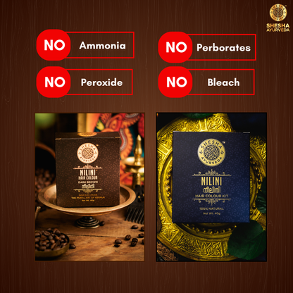 Nilini Ayurvedic Hair Color – Dark Brown 40G