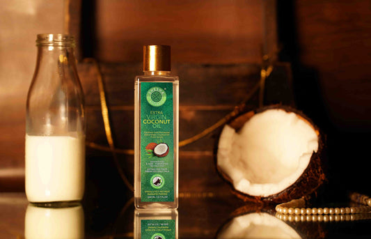 Extra Virgin Coconut Oil from Kerala – 100% Natural, Cold-Pressed & Unrefined